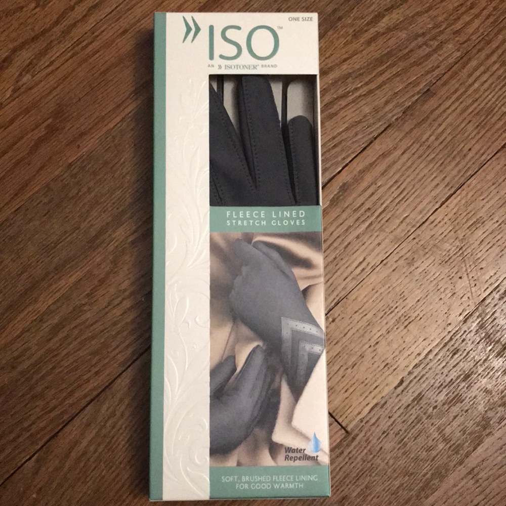 Isotoner Fleece Lined Stretch Gloves